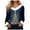 Navy, variant on zaveiop Merry Christmas Sweaters for Women 2025 Faux Fur Trim V Neck Sweatshirts Graphic Xmas Long Sleeve Holiday Pullover (Navy, L)