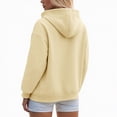 thumbnail image 4 of Towmus 2025 Zip Up Hoodies for Women 2025 Fall Trendy Plus Size Hooded Sweatshirt Full Zip Zipper Athletic Jacket Lightweight Workout Sweatshirts Coats, 4 of 6
