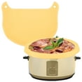 thumbnail image 1 of Forros de Silicona para Olla de Cocción Lenta, Reutilizables para Ollas de Cocción Lenta de 6-8 Cuartos, a Prueba de Fugas y Forros para Bolsas para Olla Ovalada O Redonda (Amarillo), 1 of 1
