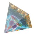 thumbnail image 1 of Pyramide d'Énergie Positive, Ornement Pyramide 5cm Largement Utilisé pour Méditation, 1 of 8