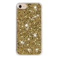 thumbnail image 5 of for iPhone 7 / 8 / SE 2022 & 2020 Glitter Case, Cute Bling Sparkle Shiny Slim Soft Silicone Reflective Clear TPU Bumper Women Girls Shockproof Protective Case for iPhone 7 / 8 / SE 2022 & 2020, Gold, 5 of 6