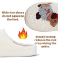 thumbnail image 3 of BERANMEY Cute Animal Puppy Butterfly Dogs Slippers for Women Perfect Soft Plush Comfy Warm Slip-On Slippers fo Women Indoor Fluffy House Slippers for Women and Men Non-slip Fuzzy Flat Slides, 3 of 8