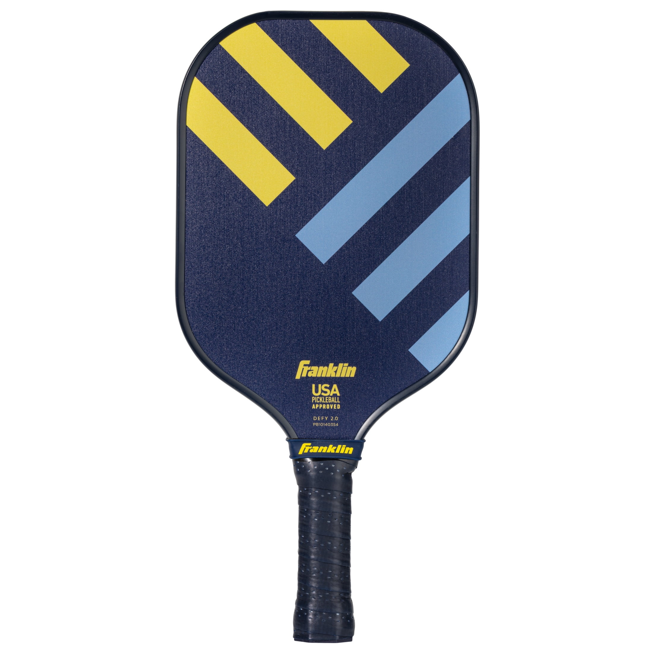 (2 pack) Franklin Sports Pickleball Paddle - DEFY - Textured Fiberglass Surface - Polypropylene Core - DEFY - Official USA Pickleball (USAP) Approved