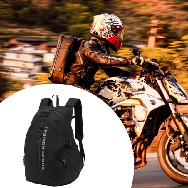 Mochila de Motociclismo shamjiam Gran Capacidad Bolsa de Almacenamiento