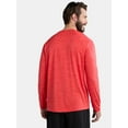 thumbnail image 3 of Athletic Works Men's Jersey Tee with Long Sleeves, Size XS-5XL, 3 of 5