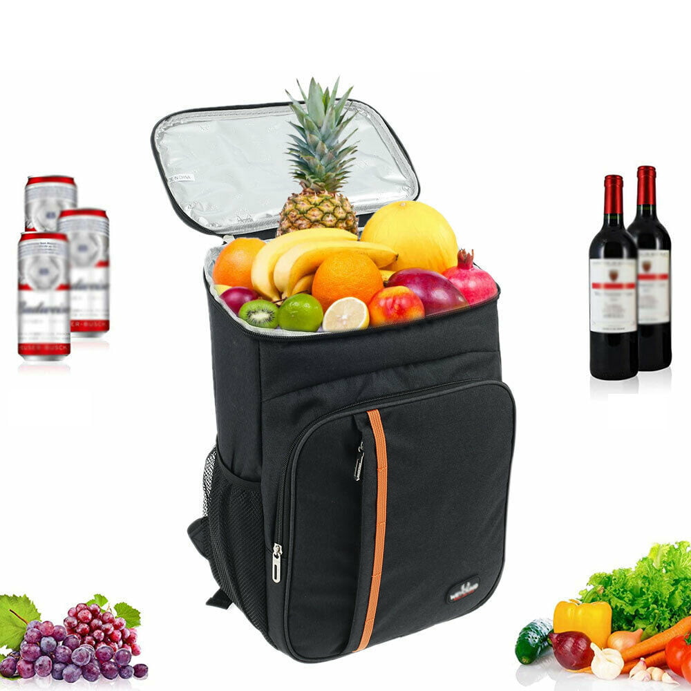 20L Tall Insulated Cooling Picnic Camping Bag Ice Bottle Cooling Cooler Bag 
