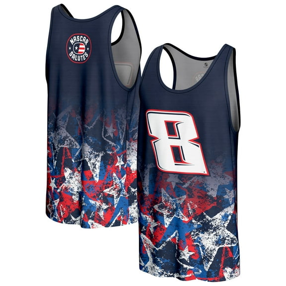 Men's-ProSphere  Navy Kyle Busch 2025 NASCAR Salutes Collection Tank Top