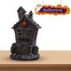 thumbnail image 5 of Estatuilla Fantasma Terror Calavera Halloween Paisajes Resina Al Desgaste para Oficina en Casa, 5 of 9