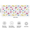 thumbnail image 3 of Pioneer Flower Floral Print Pattern Bathroom Rugs Mat, Non Slip Microfiber Bathroom Rug with Rubber Backing, Soft Mats for Bathroom Floor Tub Shower, 24"x60", 3 of 5