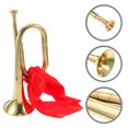 thumbnail image 3 of Shisuyan Wind Instrument Trumpet Traditional Wind Instrument Copper Alloy Bugle, 3 of 9