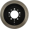 thumbnail image 5 of StopTech 127.44157L StopTech Sport Rotors; Drilled And Slotted; Rear Left; Fits select: 2007-2021 TOYOTA TUNDRA, 2008-2022 TOYOTA SEQUOIA, 5 of 11