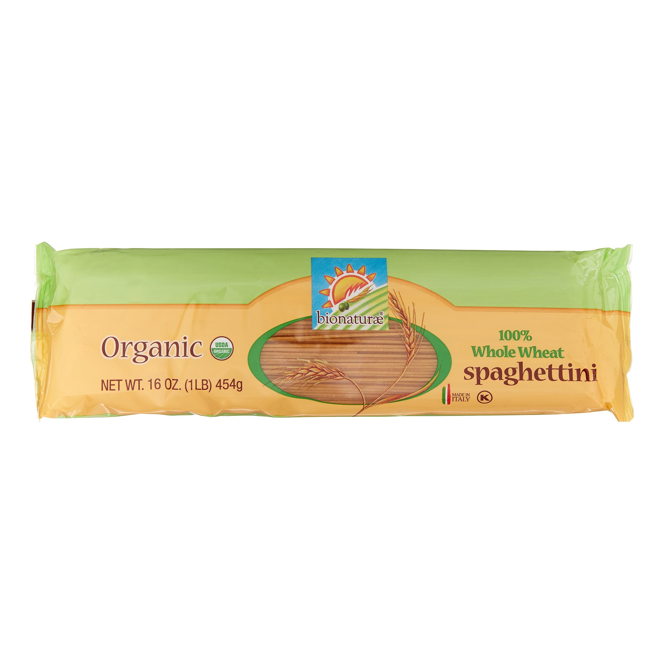 Bionaturae Organic Whole Wheat Spaghetti Pasta, 16 Oz