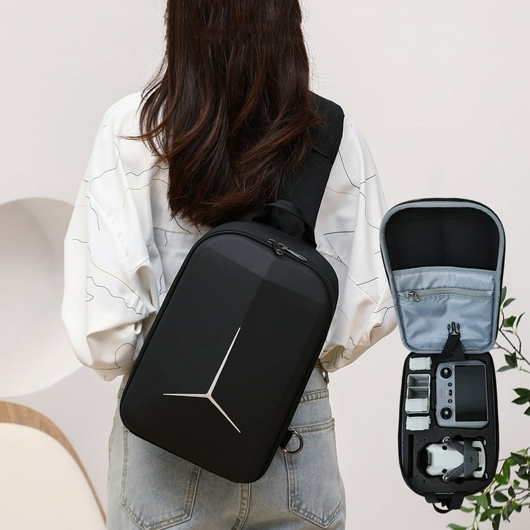 dji mini 4 backpack Generic Portable Hard Case Backpack, Waterproof Shockproof Travel Bag for DJI  Mini 4 Pro Drone, EVA Storage with Zipper