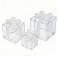 thumbnail image 2 of ToyKingdee Christmas Lighted Gift Boxes, Holiday Decor Soft White Mini String Lights, Light Up Present Boxes with Bows and Snowflake Design for Christmas Decorations, 2 of 7