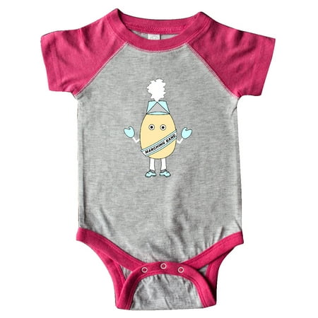 

Inktastic Marching Band Egghead White Gift Baby Boy or Baby Girl Bodysuit