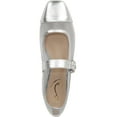 thumbnail image 4 of Sam Edelman Women's Miranda Mary Jane Flat Soft Silver 6M, 4 of 5
