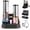 Upgrade Sliver Set, variant on Electric Salt and Pepper Grinder Set with Charging Base: Rechargeable Automatic Salt and Pepper Grinder Set with External Adjustable Coarseness Stainless Steel Electric Salt and Pepper Shakers Sliver