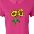 thumbnail image 4 of Inktastic Pair of Sunflowers Women's T-Shirt, 4 of 5