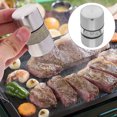 thumbnail image 4 of Shisuyan Small Spice Grinder Silver Compact Design 1Pcs 2.1X1.2X1.2In, 4 of 8