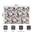 thumbnail image 5 of Multicolor Christmas Snowman Pattern Door Rugs,Washable Non Slip Door Mats Indoor,Decorative Door Mats,Entry Mat Indoor for Entrance,Bedroom,Kitchen,Bathroom,16"x24", 5 of 6