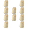 thumbnail image 3 of Khaki Paper Baking Mold for Easy Release and Even Heating Perfect for Family Gatherings 10 Pieces, 3 of 5