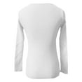 thumbnail image 5 of Fall Sweaters for Women Fashion Clothing Solid Color Knit Collar Slim Fit Long Sleeve Pullover Sweater for Casual Wear and Everyday Basic Wardrobe, 5 of 5