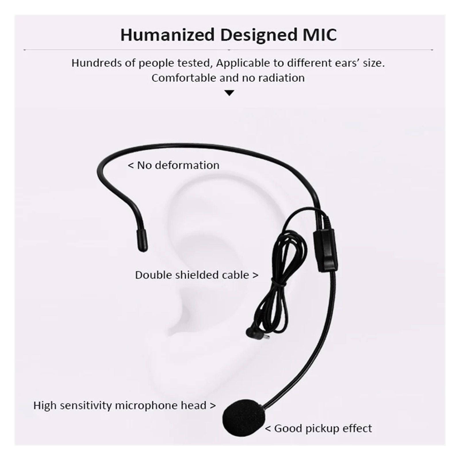 Portable Voice Amplifier Megaphone Mini Audio Speaker With Microphone Recharable Ultralight Loudspeaker For Teachers ,Powerful Voice Amplifier