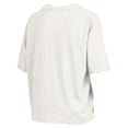 thumbnail image 3 of Women's Pressbox  White Tennessee Volunteers Elena Oversized Slub T-Shirt, 3 of 3