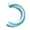 Blue, variant on Semicircle Swimming Rings Inflatable Pool Float Inflatable Swim Lounges Swim Float Rings PVC Floats Swimming Pool Hoop