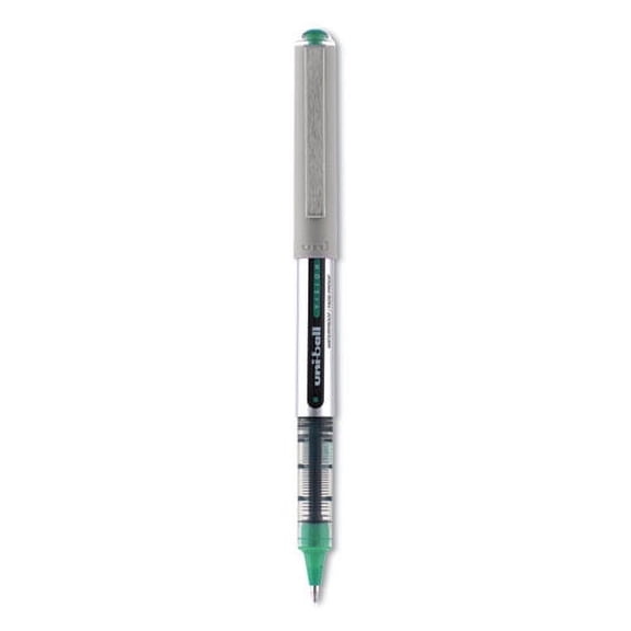 Vision Roller Ball Pen, Stick, Fine 0.7 Mm, Evergreen Ink, Gray Barrel, Dozen | Bundle of 2 Dozen