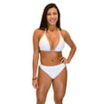 thumbnail image 4 of VF-Sport - Bikini, Triangle Top and Surf Bottom, Two Piece Set (White, Medium), 4 of 5
