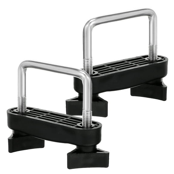 OUNONA 2pcs Roof Box U Clamp Bolts Car Roof Rack Clamps Metal Roof Mounting Brackets Luggage Rack Clamps for Roof Box Cargo Carrier Securing