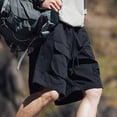 thumbnail image 5 of Cargo Pants for Men,Male Summer Slightly Cargo Shorts Cool Outdoor Quarter Pants,Cargo Shorts for Men,Mens Shorts Casual(Color:Black,Size:L), 5 of 6