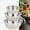 as the picture shows, variant on Hilehuti, Heavy Duty Stainless Steel Mixing Bowl,900ML
