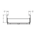 thumbnail image 3 of Stromberg Carlson Entry Step SMFP-1120 Single Manual Step; 20 Inch Width; Standard Profile; With Wide Slip Resistant Grip Strip; Powder Coated, 3 of 4