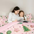 thumbnail image 5 of Castle Fairy Gingerbread Polka Dot Comforter Set (Full), 3-Piece, 5 of 8