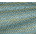 thumbnail image 5 of oneOone Viscose Jersey Fabric Chevron Ikat Decor Fabric Printed BTY 60 Inch Wide, 5 of 5