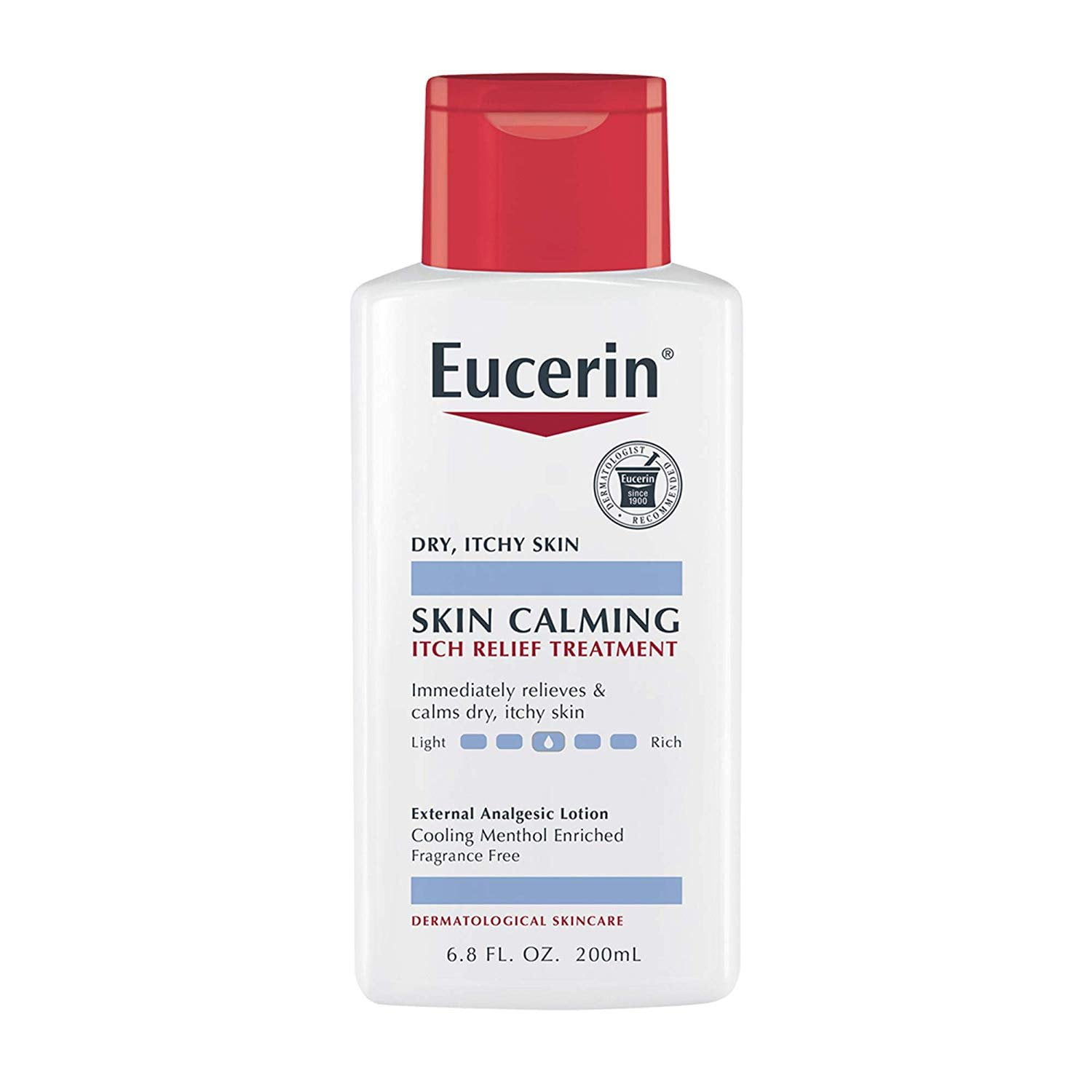 Eucerin Skin Calming, Fragrance Free Extra Analgesic Lotion 6.8 oz