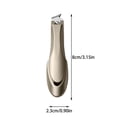 thumbnail image 3 of Wzzjkit Portable Stainless Steel Nail Clippers For Thick Hard Nails, 3 of 5