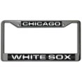 thumbnail image 1 of Chicago White Sox Laser Cut Chrome License Plate Frame, 1 of 1