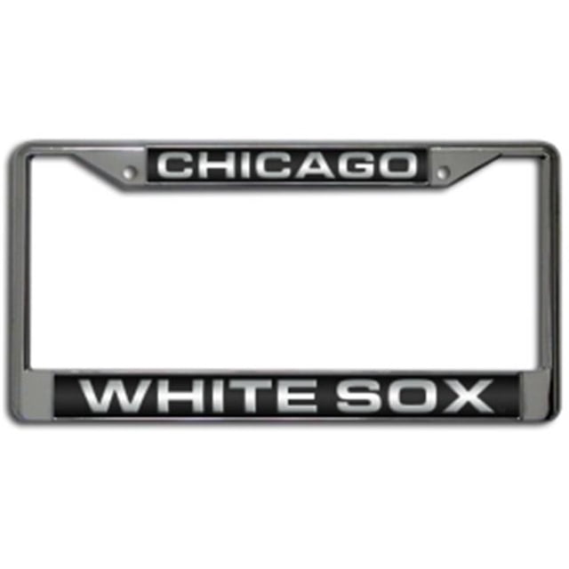 Chicago White Sox Laser Cut Chrome License Plate Frame