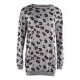 thumbnail image 2 of Family Matching Leopard Tops T shirt Women Kids Sweatshirt Clothes, 2 of 9