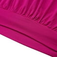 thumbnail image 6 of TRUBKH Tube Tops for Women Strapless Crop Tops Going Out Tops Womens Sleeveless Tops Women Solid Casual Wrapped Chest Loose Sleeveless Top Blouse Basic Tops for Woman Hot Pink L, 6 of 9