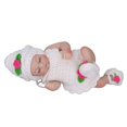 thumbnail image 3 of Newborn Baby Doll 10 inch Silicone Cute Lifelike Infant Doll with Knitted Clothes Gift, 3 of 5