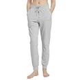 thumbnail image 4 of BALEAF Women's Sweatpants Joggers Cotton Yoga Lounge Sweat Pants Casual Running Tapered Pants with Pockets Light Gray Size S, 4 of 6