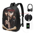 thumbnail image 2 of Pirates Of The Caribbean Travel Laptop Backpack Bookbag Casual Daypack Computer Business Backpacks, 2 of 8