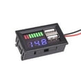 thumbnail image 4 of Indicateur de Capacité BMS Batterie au Plomb-Acide Lithium Tension Mètre Chargeur USB Neuf, 4 of 8