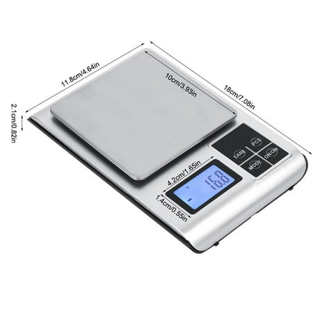 

Zaqw Electronic Scale 1Pc Electronic High Kitchen Baking Scale Coffee Electronic Scale (Including Battery) Kitchen Baking Scale