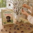 thumbnail image 4 of 24‑Day Joy Dachshund In The Spring Ornament Advent Calendar, Collectible Christmas Surprise Kit, Acrylic Pendant Set for Home Holiday Decor, 4 of 7