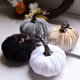 thumbnail image 5 of Teissuly 1 Pcs Velvet Pumpkins Decor Super Soft Stuffed With Exquisite Teissuly WER202312142454, 5 of 6